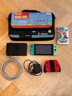 Nintendo Switch + Mario Wonder + Extra Joy-Cons, Ophalen, Gebruikt, Eén computer, 3 spelers of meer