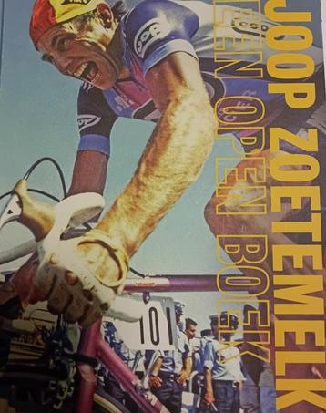 Joop Zoetemelk een open boek beschikbaar voor biedingen
