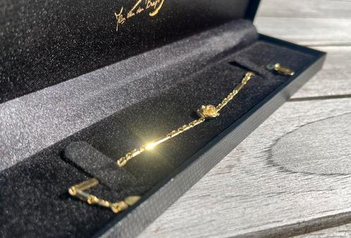 Exclusieve 14 karaat gouden armband, Sieraden, Tassen en Uiterlijk, Armbanden, Nieuw, Goud, Ophalen of Verzenden