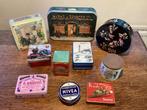 Lot van 10 oude blikken.1960-70-80., Ophalen of Verzenden, Zo goed als nieuw, Overige
