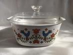 Vintage Corning Country Festival ovenschaal Pyroflam 2,8 ltr, Huis en Inrichting, Ophalen of Verzenden, Gebruikt, Overige typen