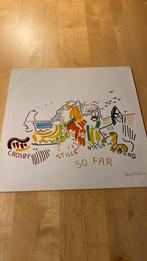 Vinyl lp Crosby Stills Nash & Young - So far, Ophalen of Verzenden, Gebruikt, 12 inch, Poprock