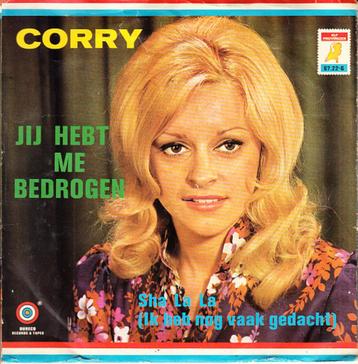 corry - je hebt me bedrogen  ( 1972)  beschikbaar voor biedingen