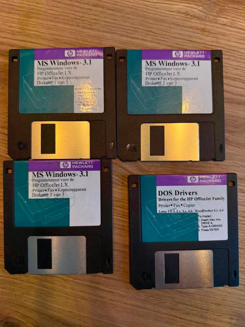 HP Officejet LX programmatuur, Computers en Software, Vintage Computers, Ophalen of Verzenden