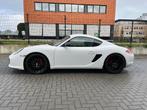 Porsche Cayman S 987.2 2009 Wit, Auto's, Automaat, Achterwielaandrijving, 74 €/maand, Zwart