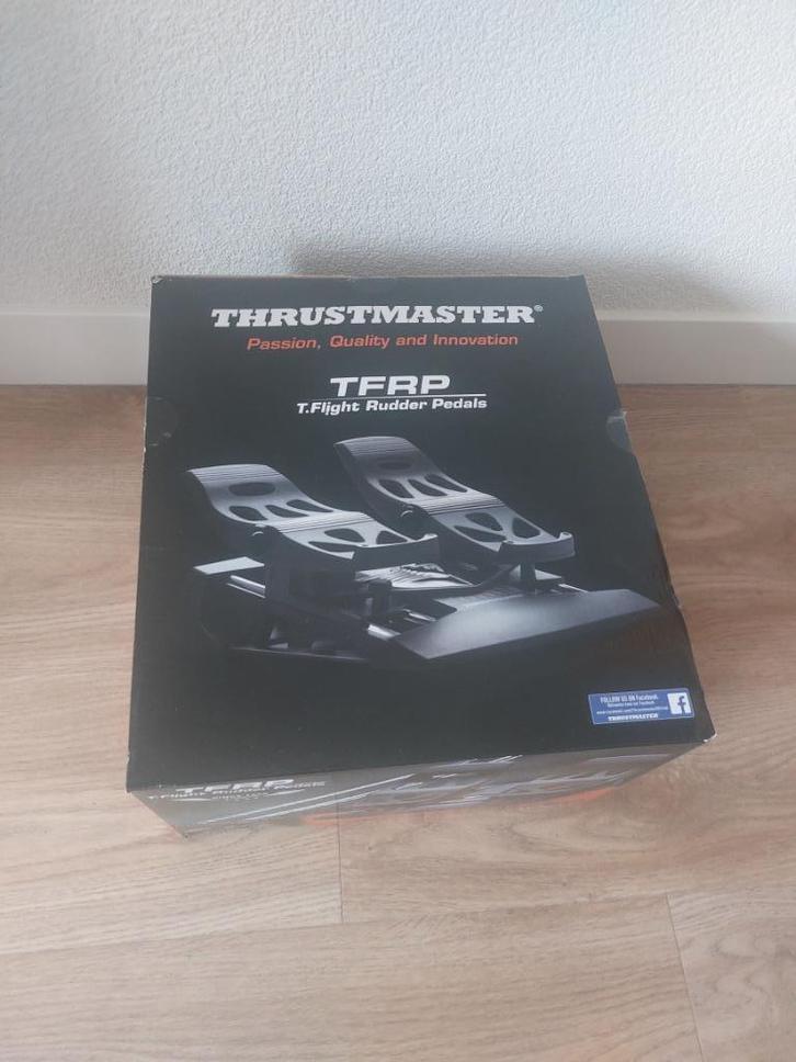 trust tustmaster T-flight TFRP flight rudder pedals Nieuw, Computers en Software, Joysticks, Nieuw, Ophalen of Verzenden