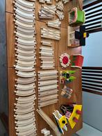Houten Trein Set - Rails, station, wasstraat, veerpont etc, Ophalen of Verzenden, Gebruikt, Overige typen