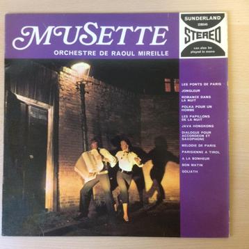 div LP's met accordeon muziek - Raoul Mireille/Horst Gerlach beschikbaar voor biedingen