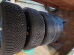 4 winterbanden Vredestein Snowtrack 185 60 R15 met velgen, Ophalen, Gebruikt