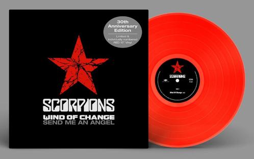 Vinyl Maxisingle 10" Scorpions Wind Of Change RED NUMB NIEUW, Cd's en Dvd's, Vinyl | Rock, Nieuw in verpakking, Poprock, 10 inch