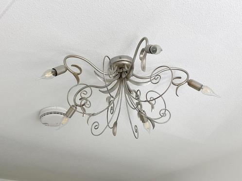 Vintage barok kroonluchter plafondlamp - 5 arms | ZGAN, Huis en Inrichting, Lampen | Plafondlampen, Zo goed als nieuw, Verzenden