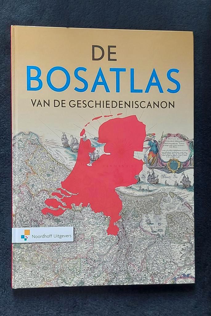 De Bosatlas van de Geschiedeniscanon - Noordhoff, Boeken, Atlassen en Landkaarten, Gelezen, Overige typen, Nederland, 2000 tot heden