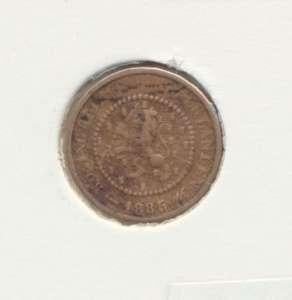 Nederland Halve cent 1885 Willem 3