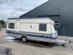 Fendt Topas 510 met mover en zakluifel, Caravans en Kamperen, Caravans, Rondzit, Ringverwarming, Dwarsbed, Particulier
