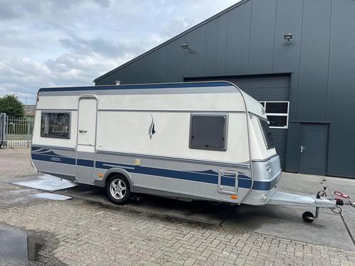 Fendt Topas 510 met mover en zakluifel, Caravans en Kamperen, Caravans, Particulier, tot en met 4, 1000 - 1250 kg, Rondzit, Fendt