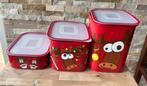 Tupperware blokbussen kerst set, Huis en Inrichting, Keuken | Tupperware, Ophalen of Verzenden, Nieuw, Rood, Overige typen