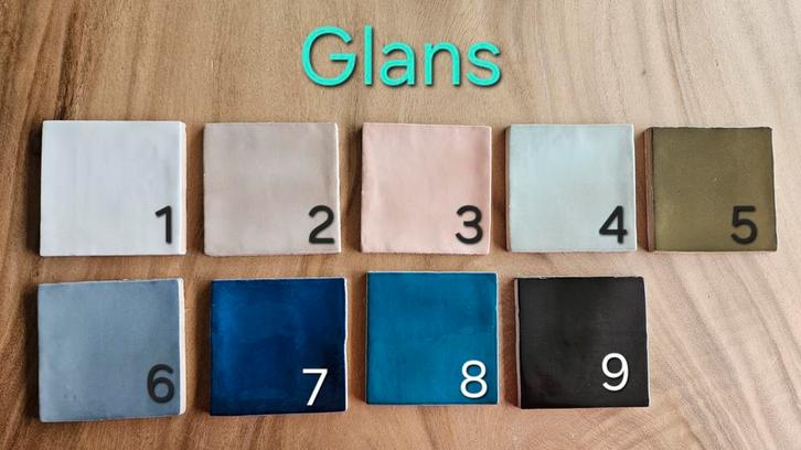 Tegeltjes 10x10cm, Doe-het-zelf en Verbouw, Tegels, Nieuw, Wandtegels, Keramiek, Minder dan 20 cm, Minder dan 20 cm, Minder dan 5 m²