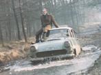 twee foto’s van een Opel Record uit 1960, Verzamelen, Foto's en Prenten, Foto, Ophalen of Verzenden, Zo goed als nieuw, 1940 tot 1960