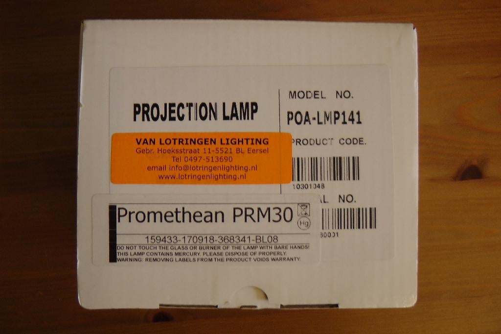 Lamp voor SANYO beamer PRM30 (POA-LMP140), Audio, Tv en Foto, Beamer-accessoires, Ophalen of Verzenden, Nieuw, Beamerlamp