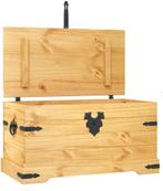 Opbergkist Mexicaans grenenhout Corona-stijl 91x49,5x47 cm, Minder dan 50 cm, 50 tot 100 cm, ., ,