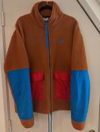 Nike Fleece Jacket Oranje Blauw Maat M, Kleding | Heren, Jassen | Zomer, Verzenden, Zo goed als nieuw, Maat 48/50 (M), Oranje