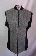 Zwart-wit mouwloos damesvest.Mt 40.Merk Setter Lady, Maat 38/40 (M), ., Zwart, Ophalen of Verzenden