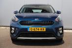 Kia Niro 1.6 GDi Hybrid DynamicLine Automaat Half Leder Navi, Euro 6, Blauw, Leder en Stof, Adaptive Cruise Control