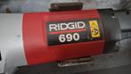 Ridgid 690 electrische draadsnij machine draad snijder., Auto diversen, Autogereedschap, ., Ridgid, Ophalen of Verzenden, Zo goed als nieuw