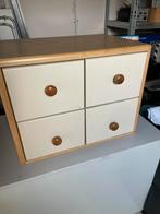 Houten Ladeblok van Lundia, zwaar model 50x35x35 cm, Huis en Inrichting, Kasten | Ladekasten, Ophalen, Gebruikt, Lundia, Eikenhout