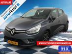 Renault Clio 1.2 TCe Intens Automaat, Auto's, Gebruikt, Leder en Stof, Origineel Nederlands, Lichtsensor