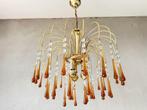 Vintage acryl teardrol, Huis en Inrichting, Lampen | Hanglampen, Ophalen, Gebruikt, Minder dan 50 cm