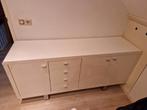 Witte Dressoir met Lades en Deuren, Ophalen, Overige materialen, Gebruikt, 150 tot 200 cm