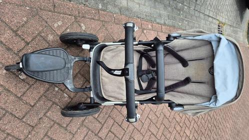 Bugaboo fox mineral taupe aluminium frame, Kinderen en Baby's, Kinderwagens en Combinaties, Gebruikt, Combiwagen, Bugaboo, Met reiswieg