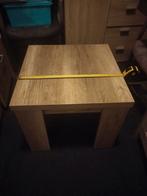 Houten bijzettafel/salontafel, Ophalen, Gebruikt, 50 tot 100 cm, 50 tot 100 cm