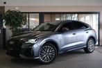 Audi Q3 Sportback 45 TFSIe 245pk 2x S-line Matrix Cam Cruise, Auto's, Audi, Gebruikt, Zwart, 4 cilinders, Hybride Elektrisch/Benzine