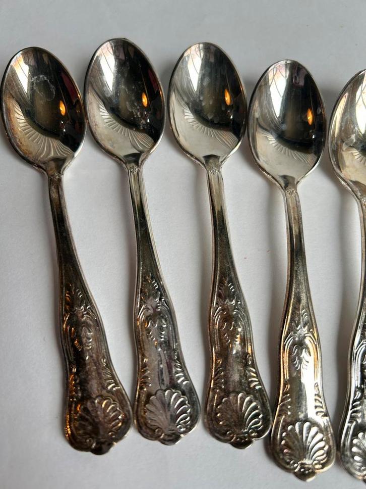 Vintage verzilverd Bestek - 51 Delig, Antiek en Kunst, Antiek | Bestek, Ophalen of Verzenden