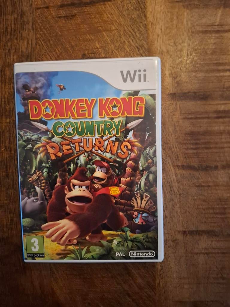 Nintendo wii Donkey Kong country., Avontuur en Actie, Ophalen of Verzenden, Zo goed als nieuw, 3 spelers of meer