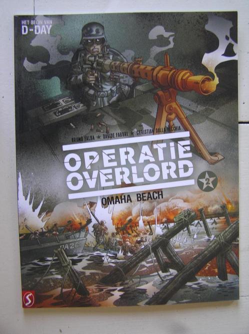 Operatie Overlord. 2. Omaha Beach. 3. De batterij van Mervil, Boeken, Stripboeken, Nieuw, Meerdere stripboeken, Ophalen of Verzenden