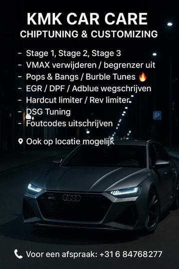  Chiptuning & Software-opties – KMK Car Care beschikbaar voor biedingen