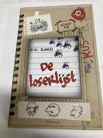 T.K. De Loserlijst van H.N. Kowitt Het leven van een Loser beschikbaar voor biedingen