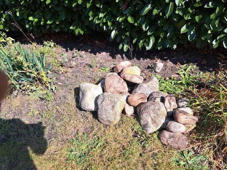 Natuurstenen rotsen voor de tuin, Tuin en Terras, Grind, Keien en Split, Gebruikt, Kei, Grijs, Overige materialen, Ophalen of Verzenden