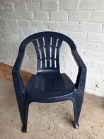 6 stapelstoelen met 4 kussens, Ophalen, Zo goed als nieuw, Kunststof