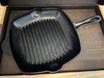 Grillpan 28 cm gietijzer Ocina Foumt, Ophalen, Zo goed als nieuw, Gietijzer, Koekenpan of Braadpan