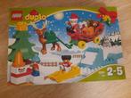 Lego duplo 10837, wintervakantie van de kerstman., Complete set, Duplo, Ophalen of Verzenden, Zo goed als nieuw