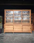 Schoolkast Teakhout | Servieskast | Buffetkast #2628, Niet ingevuld, 200 cm of meer, Niet ingevuld, Ophalen of Verzenden
