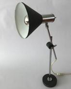 Originele vintage bruine tafellamp van Herda uit jaren 60/70, Vintage, Ophalen of Verzenden, Zo goed als nieuw, Metaal
