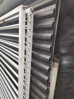 Metalen dubbele poort, Tuin en Terras, Ophalen, Met poort, Gebruikt, Spijlenhekwerk