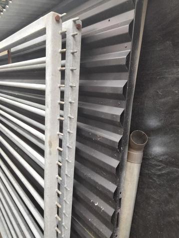Metalen Spijlenhekwerk beschikbaar voor biedingen