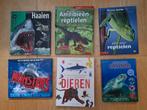 6 natuurboeken voor kinderen (haaien, oceanen,  reptielen), Ophalen of Verzenden, Zo goed als nieuw