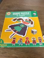 Vormpuzzel Superhelden - Nieuw, 2 tot 4 jaar, Nieuw, Ophalen of Verzenden, Van hout